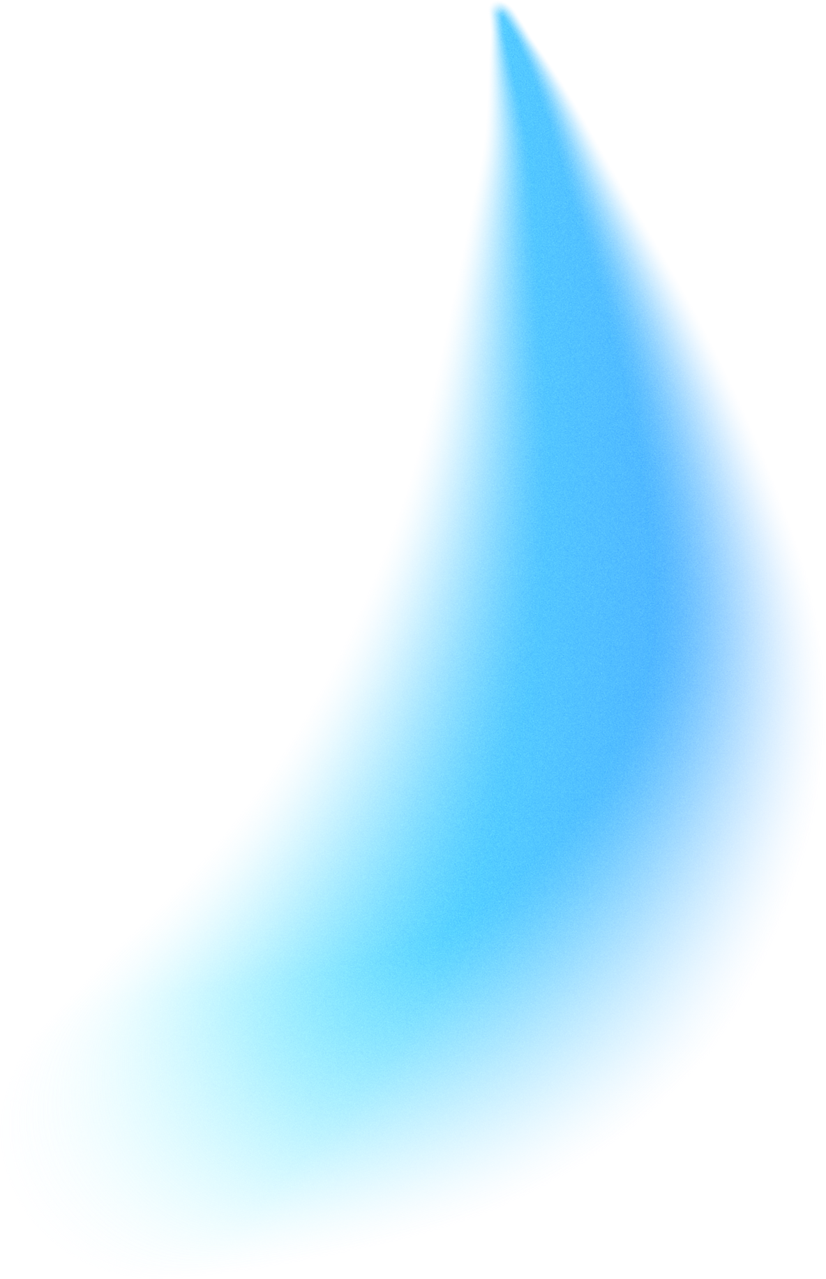 Blue Bolb Blur Gradient Design Element